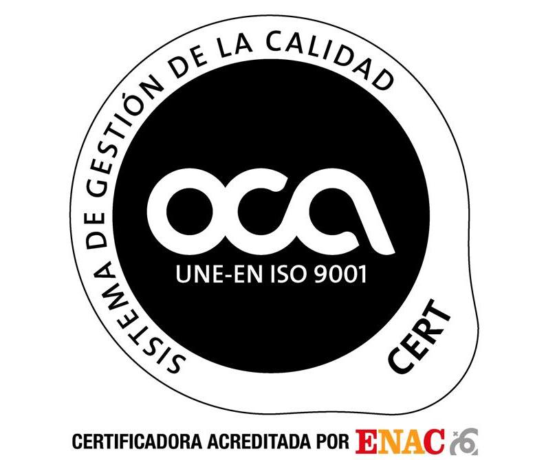 Entorno Obras y Servicios, S.L. certificado de calidad